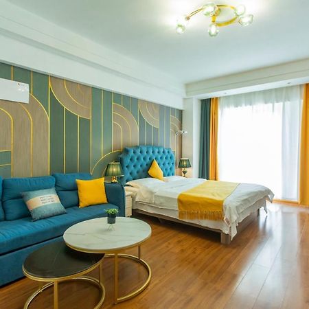 Dalian Hong XI Yuan Apartment Wanda Plaza Exterior photo