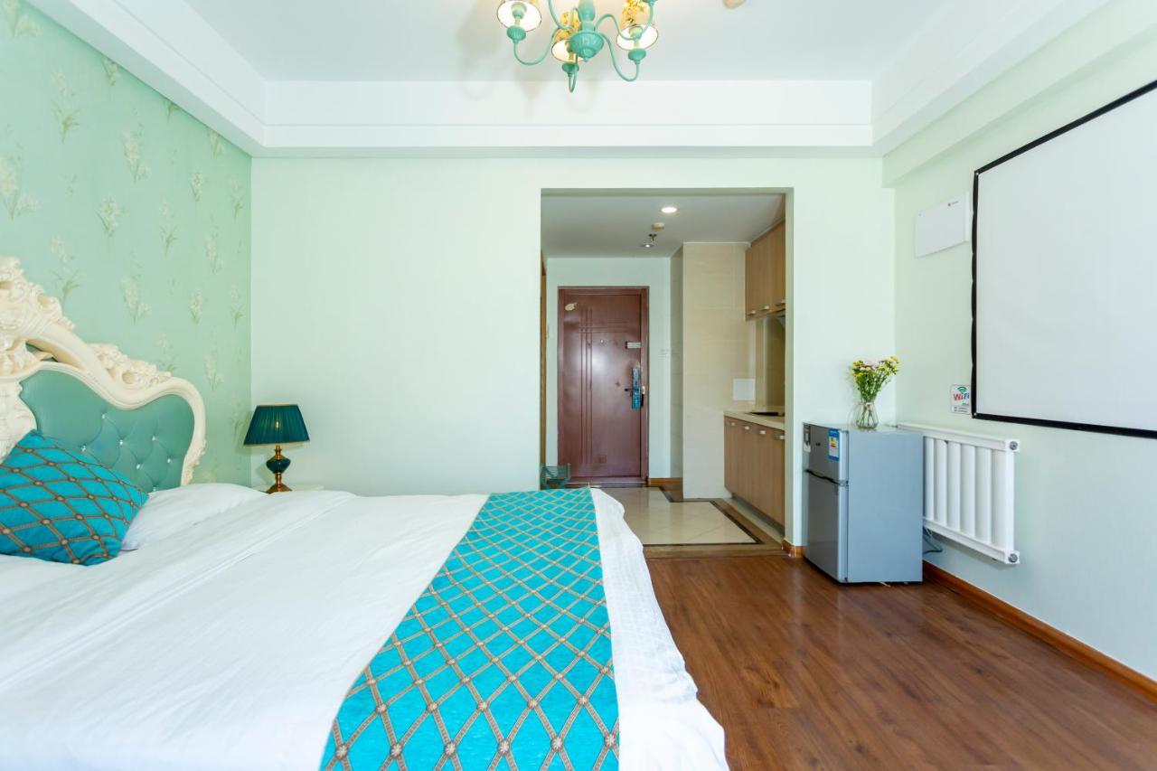 Dalian Hong XI Yuan Apartment Wanda Plaza Exterior photo