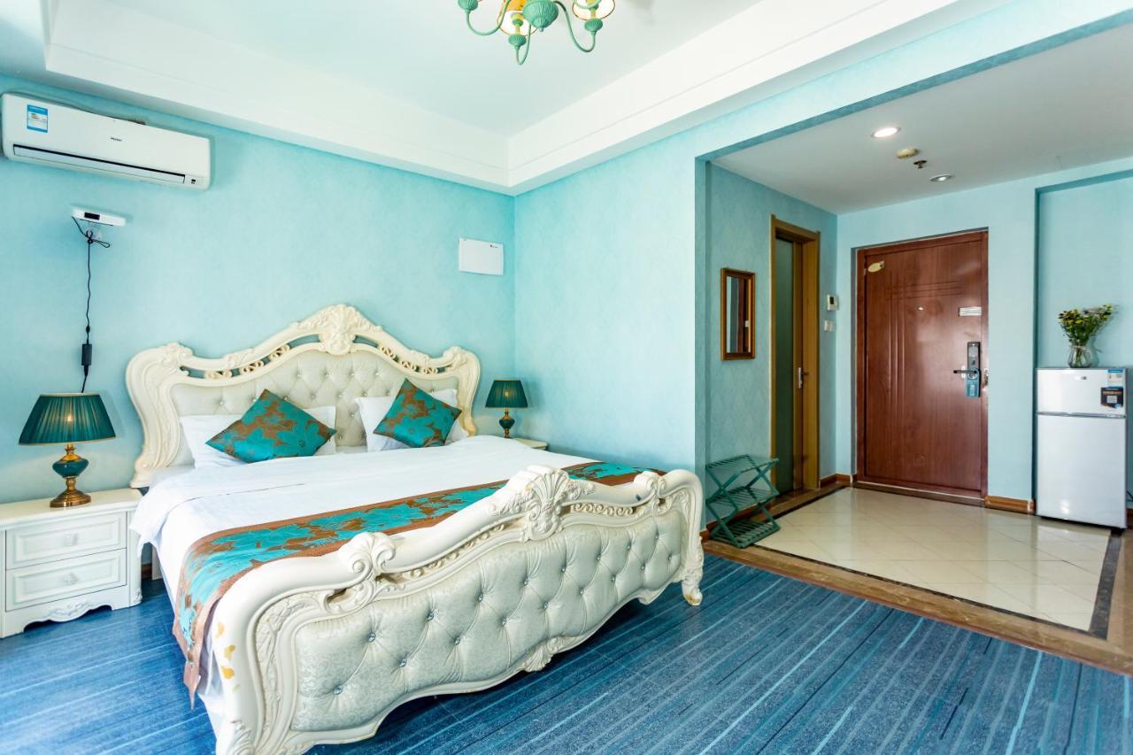 Dalian Hong XI Yuan Apartment Wanda Plaza Exterior photo