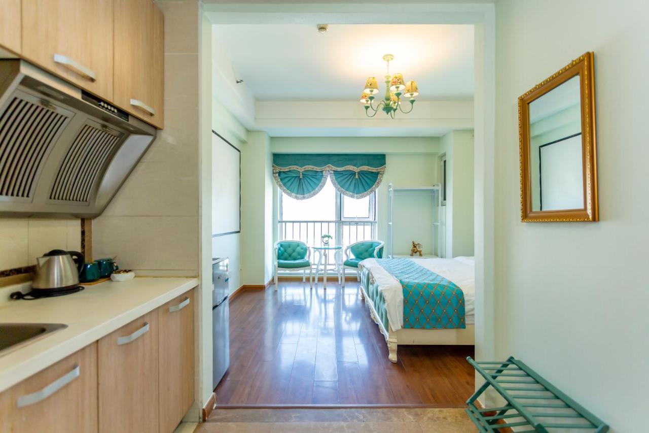 Dalian Hong XI Yuan Apartment Wanda Plaza Exterior photo