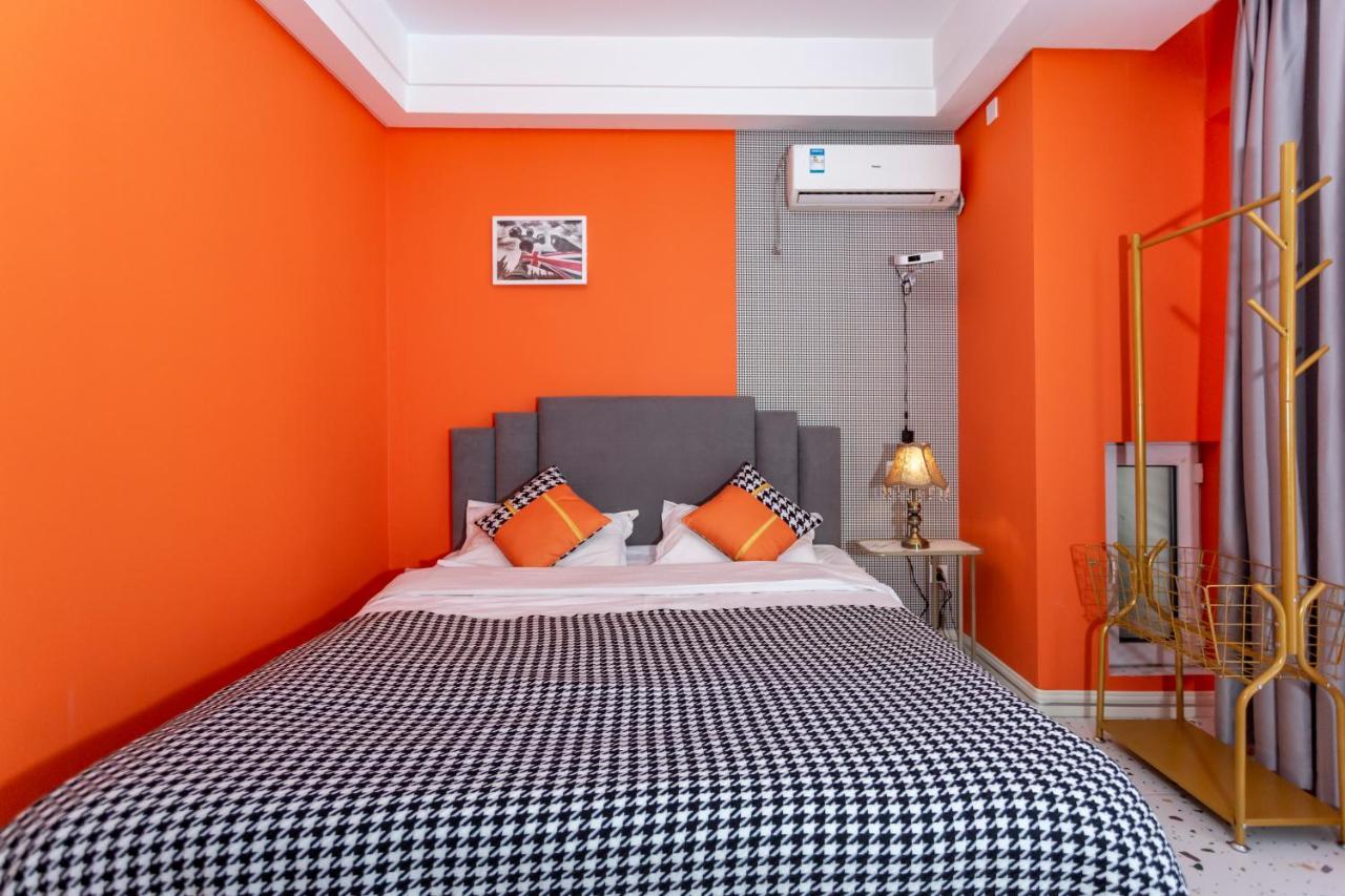 Dalian Hong XI Yuan Apartment Wanda Plaza Exterior photo
