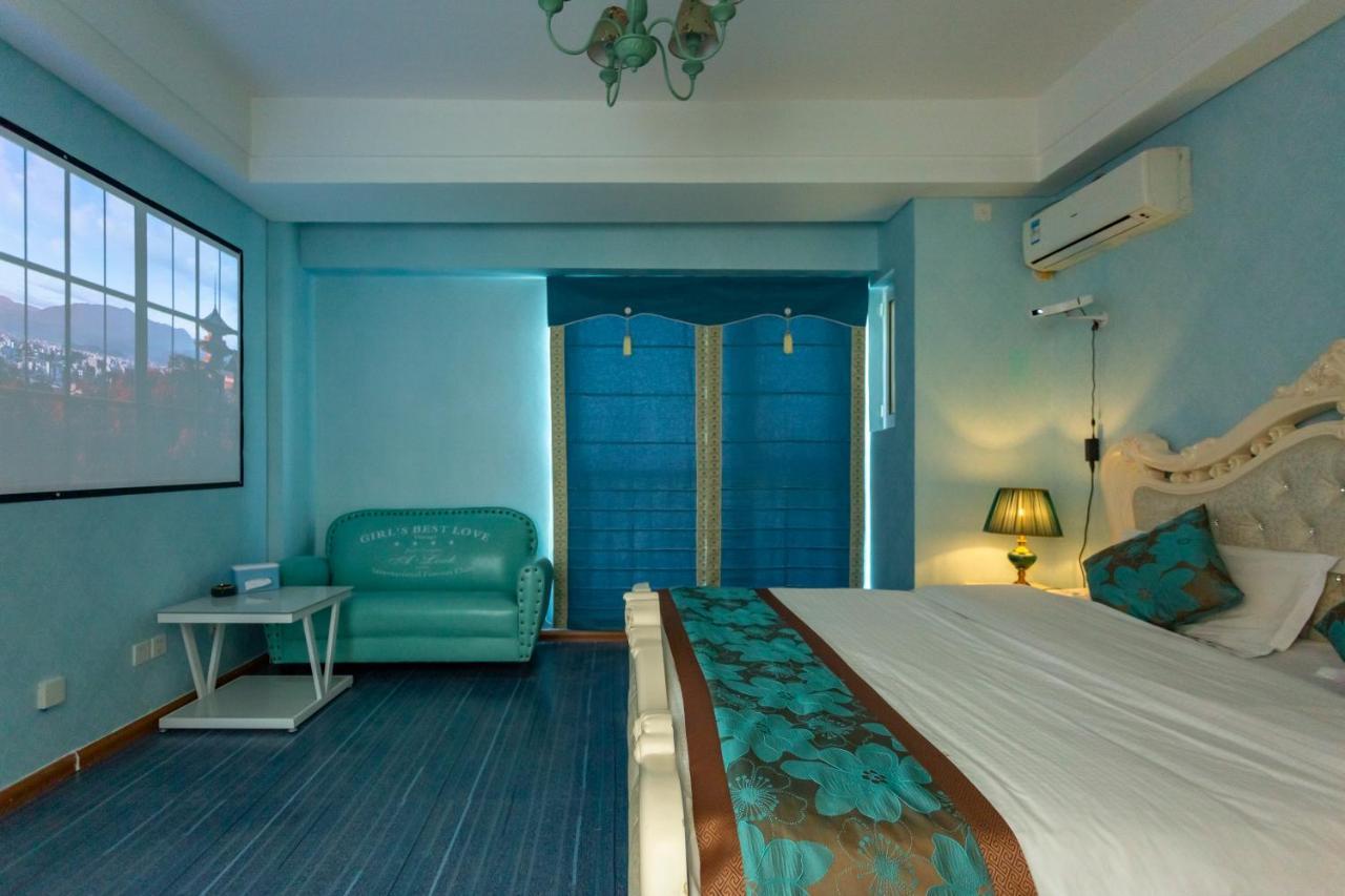 Dalian Hong XI Yuan Apartment Wanda Plaza Exterior photo