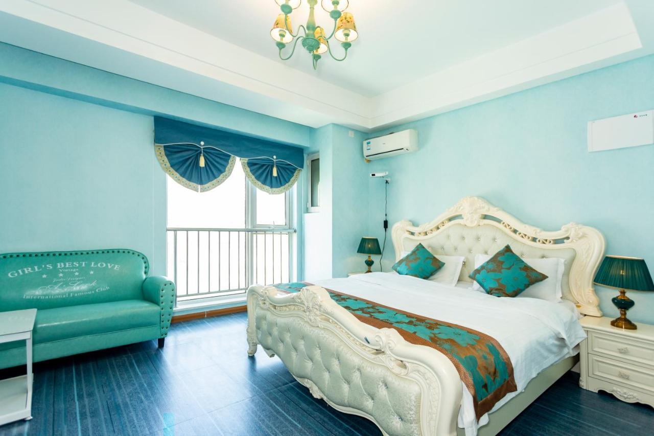 Dalian Hong XI Yuan Apartment Wanda Plaza Exterior photo