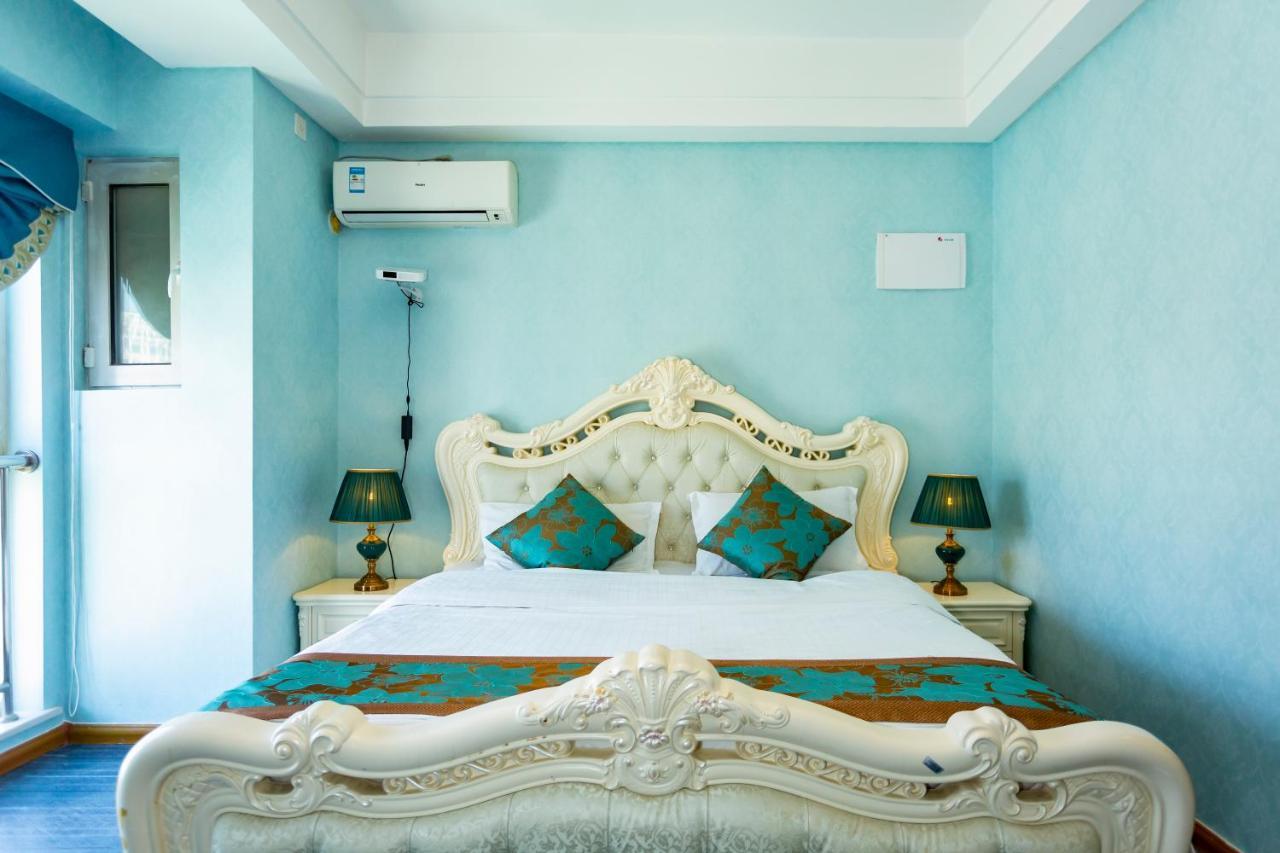 Dalian Hong XI Yuan Apartment Wanda Plaza Exterior photo