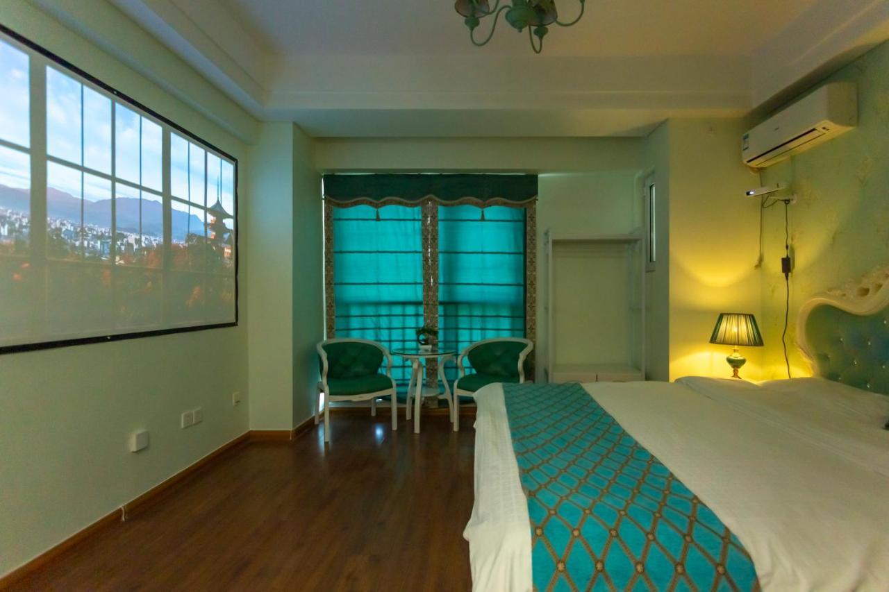 Dalian Hong XI Yuan Apartment Wanda Plaza Exterior photo