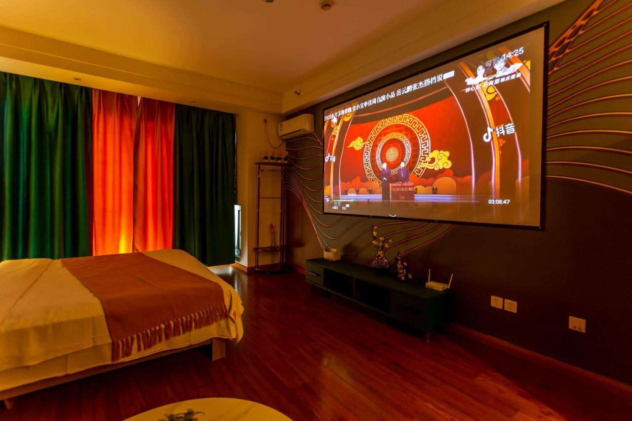 Dalian Hong XI Yuan Apartment Wanda Plaza Exterior photo