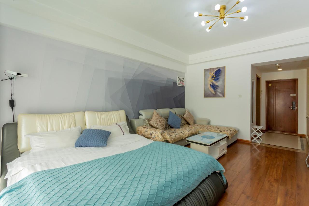 Dalian Hong XI Yuan Apartment Wanda Plaza Exterior photo