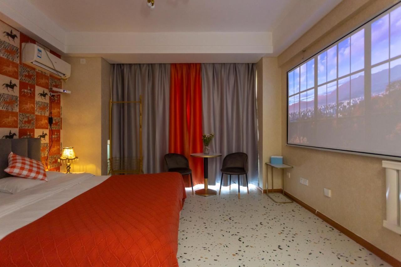 Dalian Hong XI Yuan Apartment Wanda Plaza Exterior photo