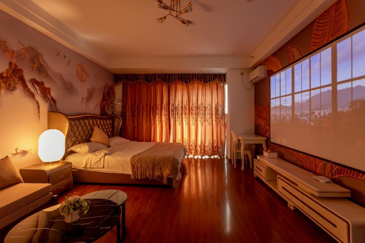 Dalian Hong XI Yuan Apartment Wanda Plaza Exterior photo