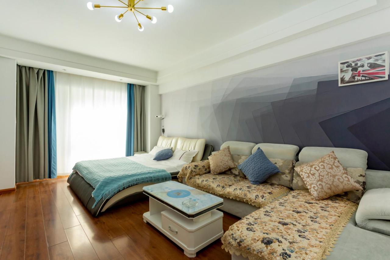 Dalian Hong XI Yuan Apartment Wanda Plaza Exterior photo