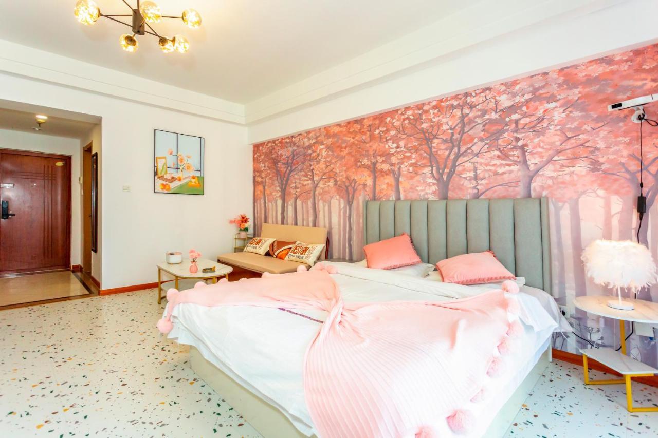 Dalian Hong XI Yuan Apartment Wanda Plaza Exterior photo